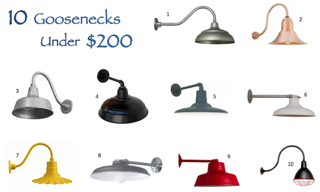 Gooseneck Barn Lights Under 200 Inspiration Barn Light Electric