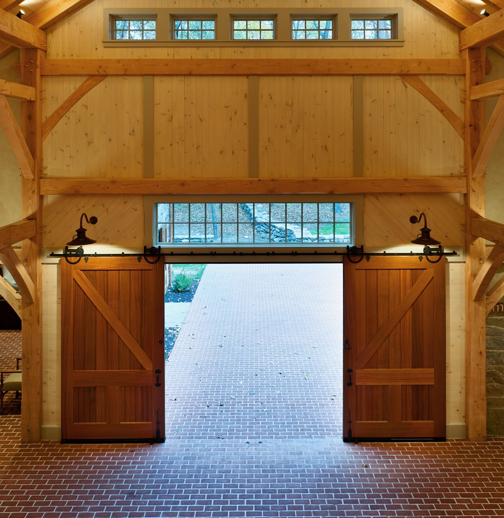 Gooseneck Barn Lights Highlight 1850s Style Barn Turned Garage