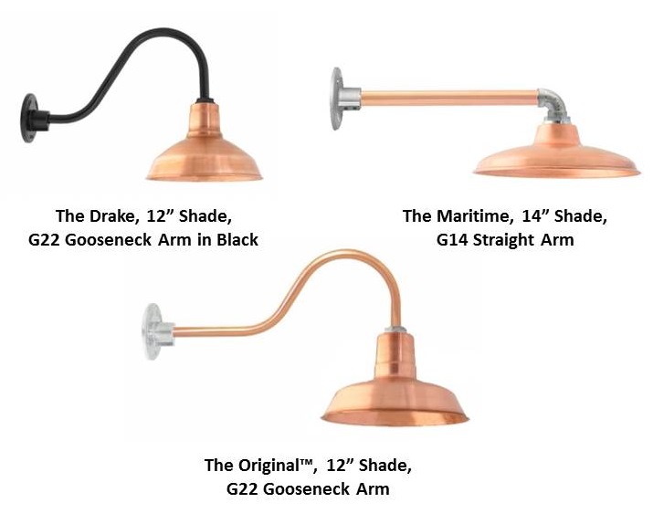 Raw Copper Takes Classic Gooseneck Lighting To New Heights