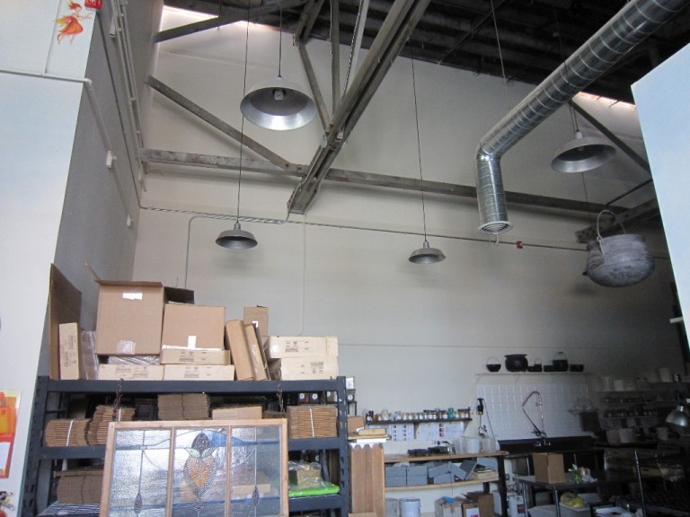 American Made Warehouse Lighting Lends Industrial Look