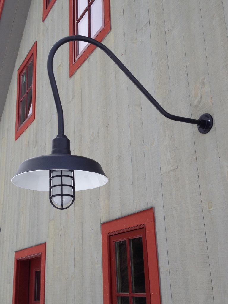 American Made Gooseneck Barn Lighting For Outdoor Locations