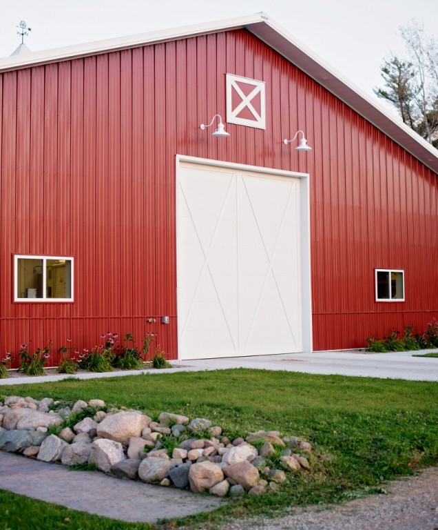 Laramie Barn Lights Add Traditional Touch To Metal Barn