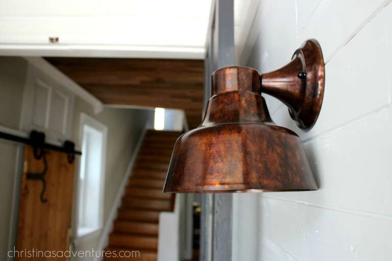 Copper Barn Lighting Blends Vintage Farmhouse Styles