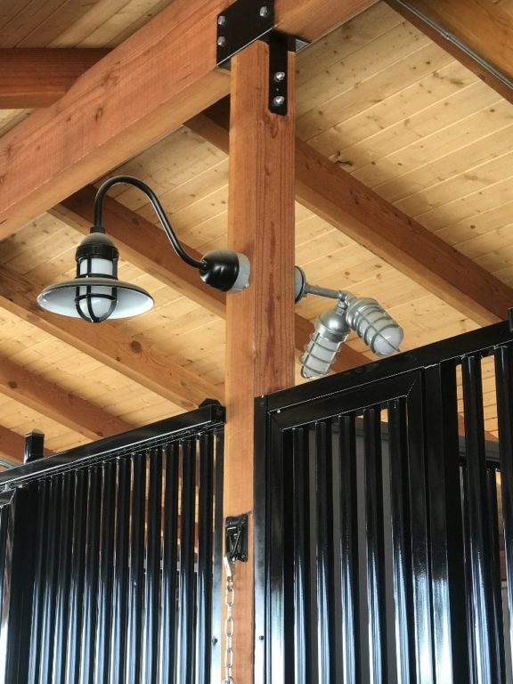 Led Barn Lights Add Designer Look To Family Haven Inspiration