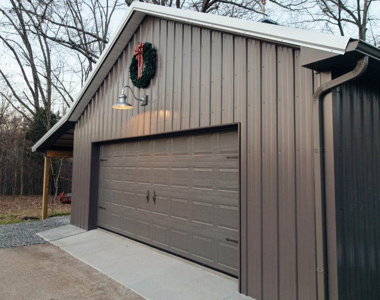 Gooseneck Barn Light Adds Style To Industrial Pole Barn